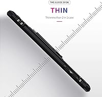 Vista 5 de ULAK Funda compatible con iPod Touch 7/6/5 con 2 protectores de pantalla HD, híbrida resistente a prueba de golpes con soporte integrado para iPod