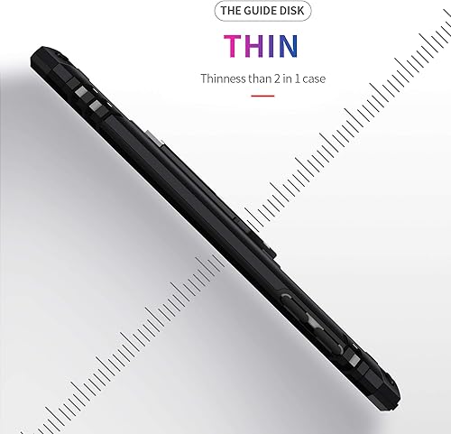 Miniatura 5 de ULAK Funda compatible con iPod Touch 765 con 2 protectores de pantalla HD, híbrida resistente a prueba de golpes con soporte integrado para iPod