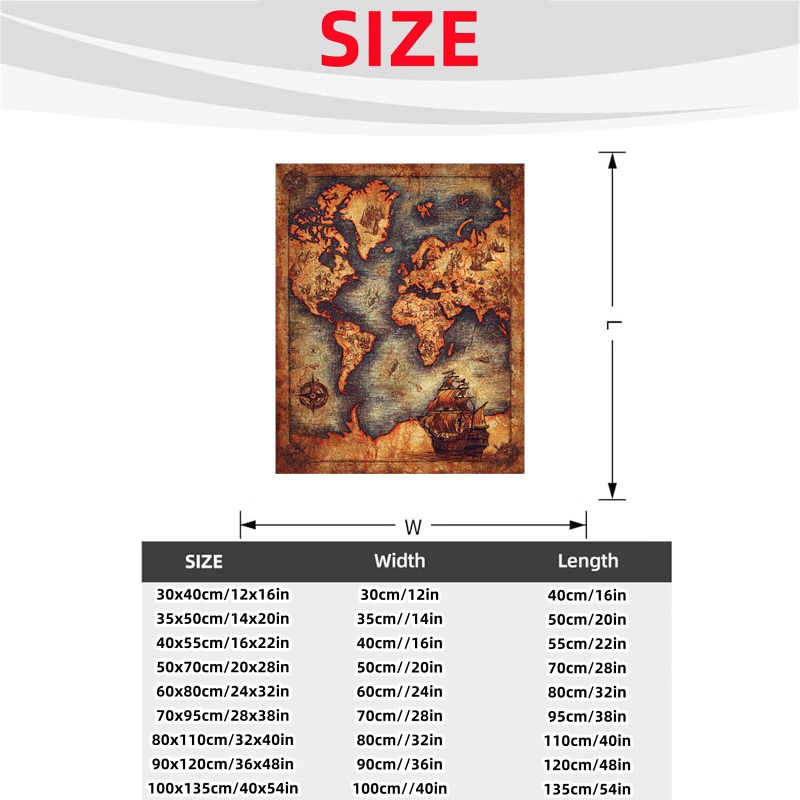Malowanie numerami dla dorosłych mapa świata kreatywne hobby dorośli z kolorem przejrzystość płótno malarstwo mapy morskie 120x90cm akrylowa farba i pędzle, DIY farba dla dorosłych według numerów na
