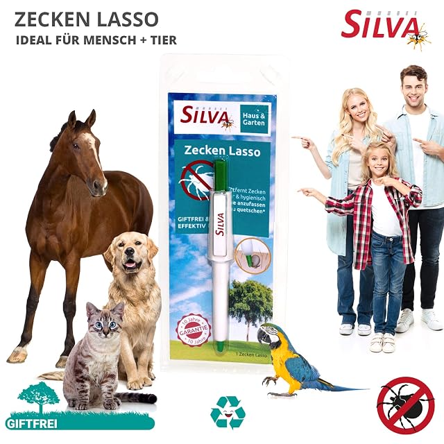 Foto 4 de 6 de Silva Zeckenlasso - Eslinga de garrapatas fiable y segura para eliminar garrapatas, para personas, perros…