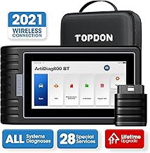 TOPDON ArtiDiag800BT OBD2 Diagnosegerät mit Alle Systemdiagnosen &28 Servicefunktionen, Auto Diagnosegerät mit bluetooth, ...