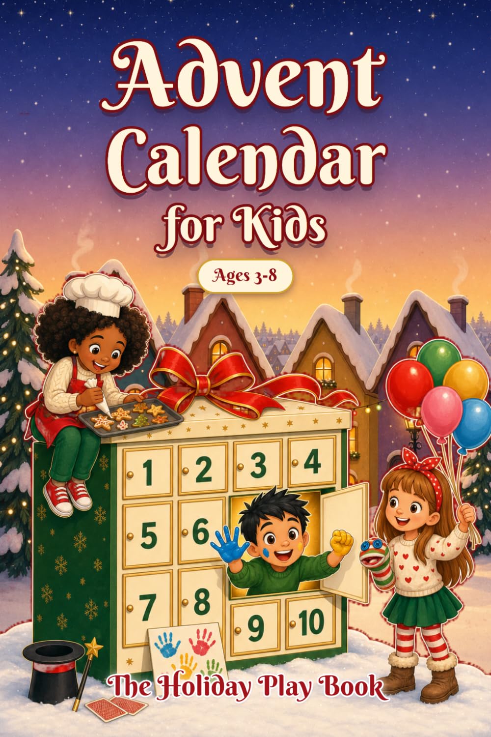 Advent Calendar for Kids: One Game a Day Until Christmas. 50+ Screen-Free Activities for the Whole Family (Full-Color Edition)