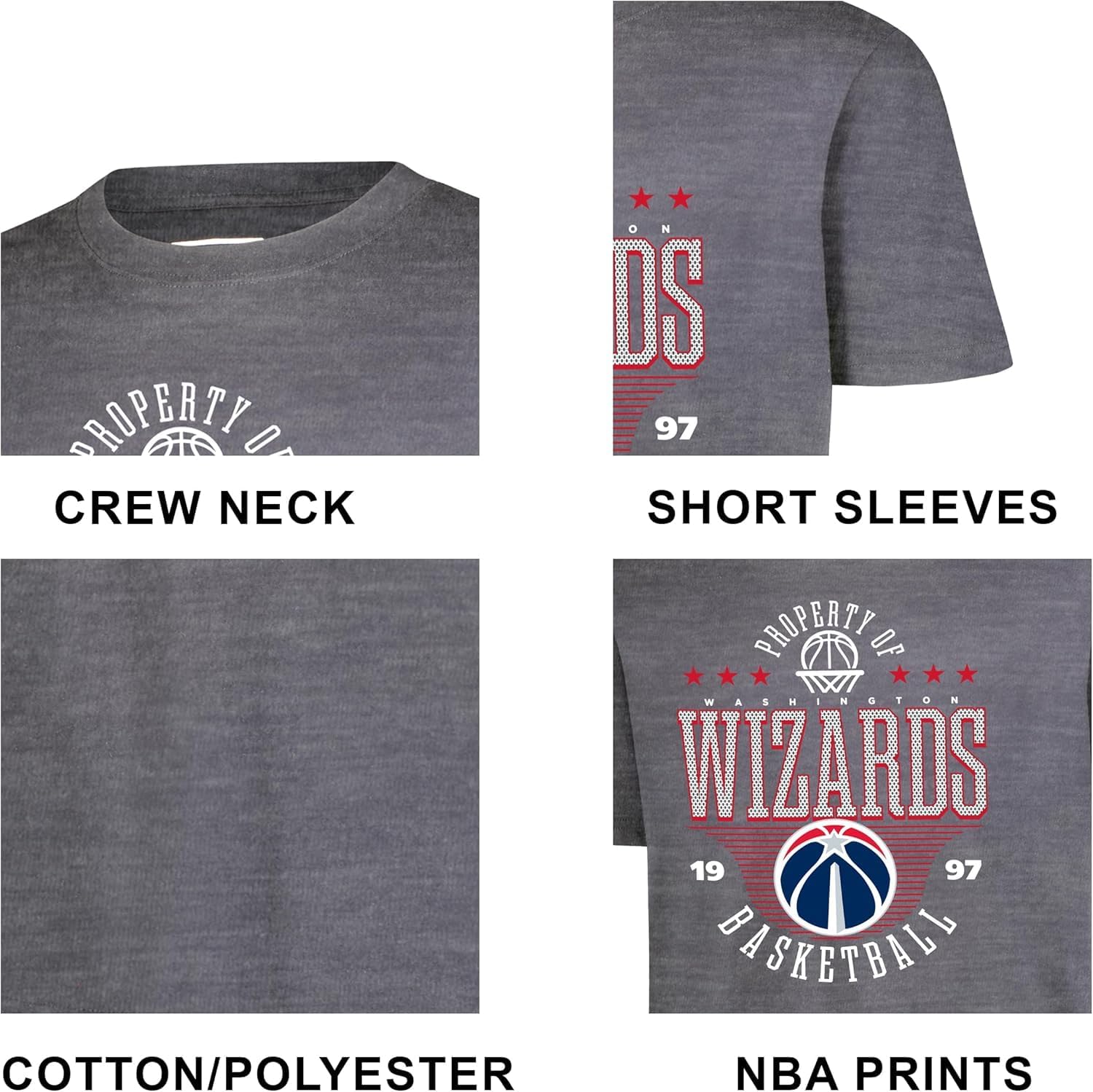 Ultra Game NBA Boys Super Soft Mad Props T-Shirt