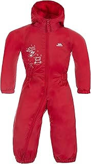 Trespass Drip Drop - Chubasquero Acolchado, Color Rojo
