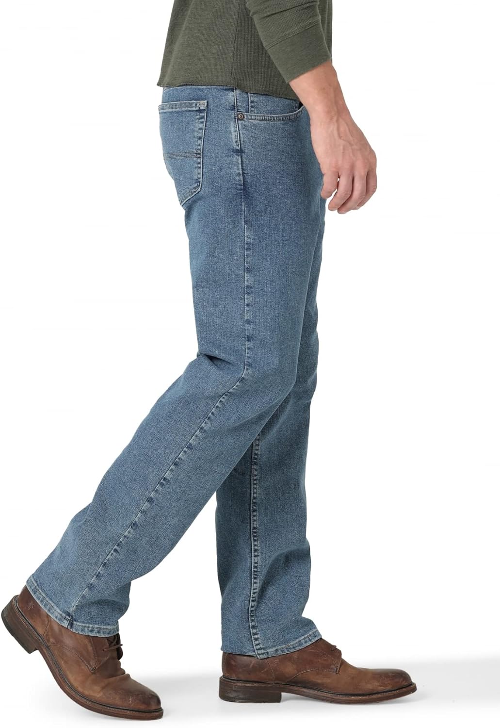 Vista 5 de Wrangler Authentics Jeans Comfort Flex de ajuste regular para hombre