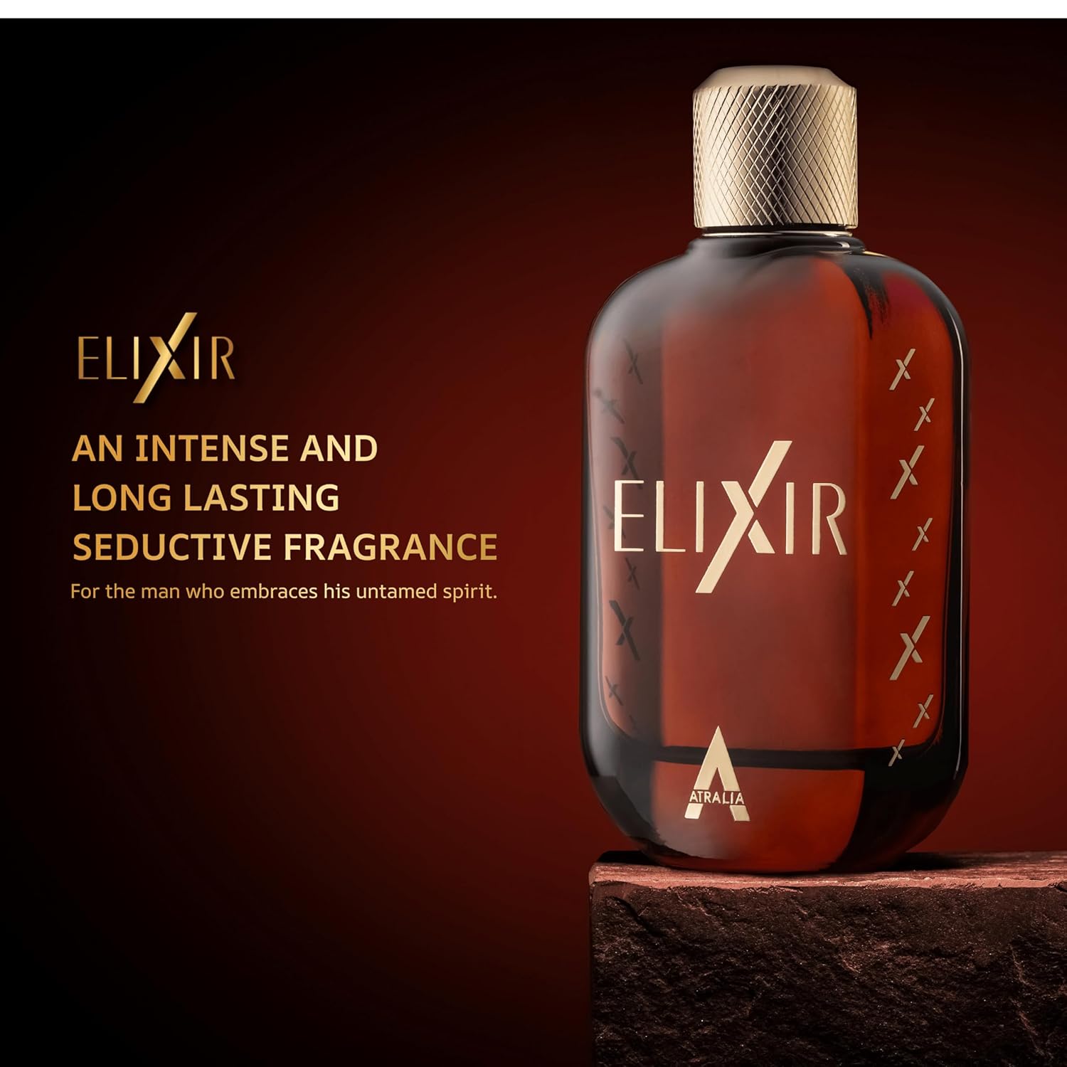Elixir Eau de Parfum 100ML | Fresh Amber Woody Perfume for Men | Long Lasting Fragrance with Mint, Lavender, Bergamot, Amber & Vanilla - Image 4