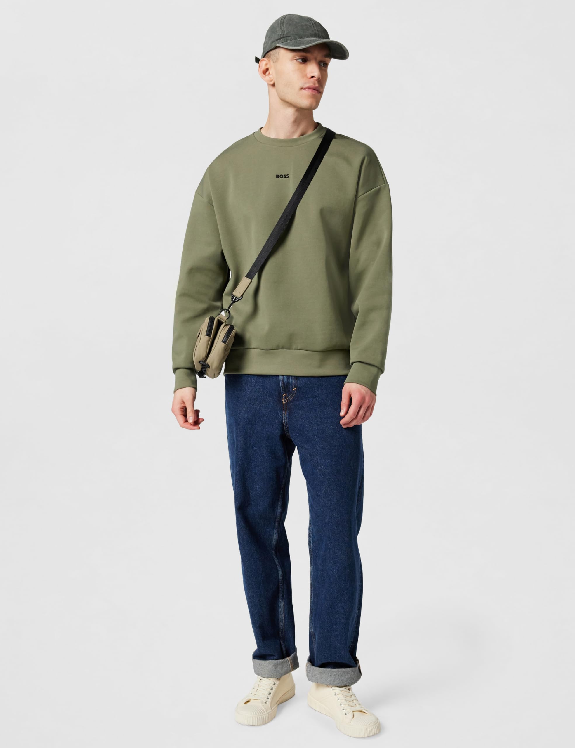 BOSS Herren Stenson 10272320 01 Sweatshirt