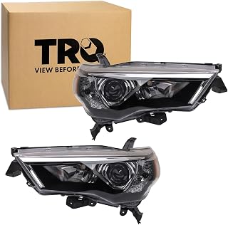 TRQ Headlight Assembly Set TO2502308 TO2503308 Compatible with 2021-2024 Toyota 4Runner