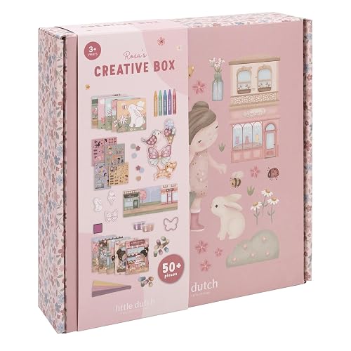 LITTLE DUTCH - Caja De Creatividad Xl Rosa Little Dutch