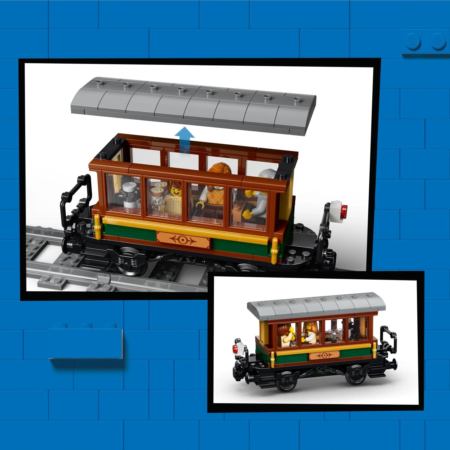 LEGO Vintage Steam Train - Build Your Own! -6 LEGO Vintage Steam Train - Build Your Own! -6