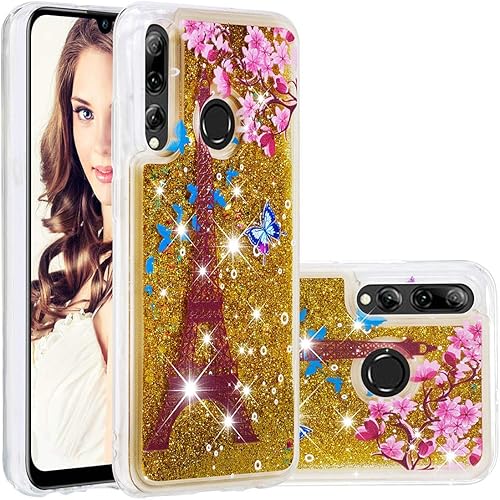SHUYIT Huawei Smart 2019 Smart Plus 2019 Honor 10i Glitzer HA lle  Luxury FlA ssig Treibsand Glitzer Quicksand HandyhA lle Cover Silikon Weich TPU Case Bumper StoAYfest Rutschfest Etui SchutzhA lle
