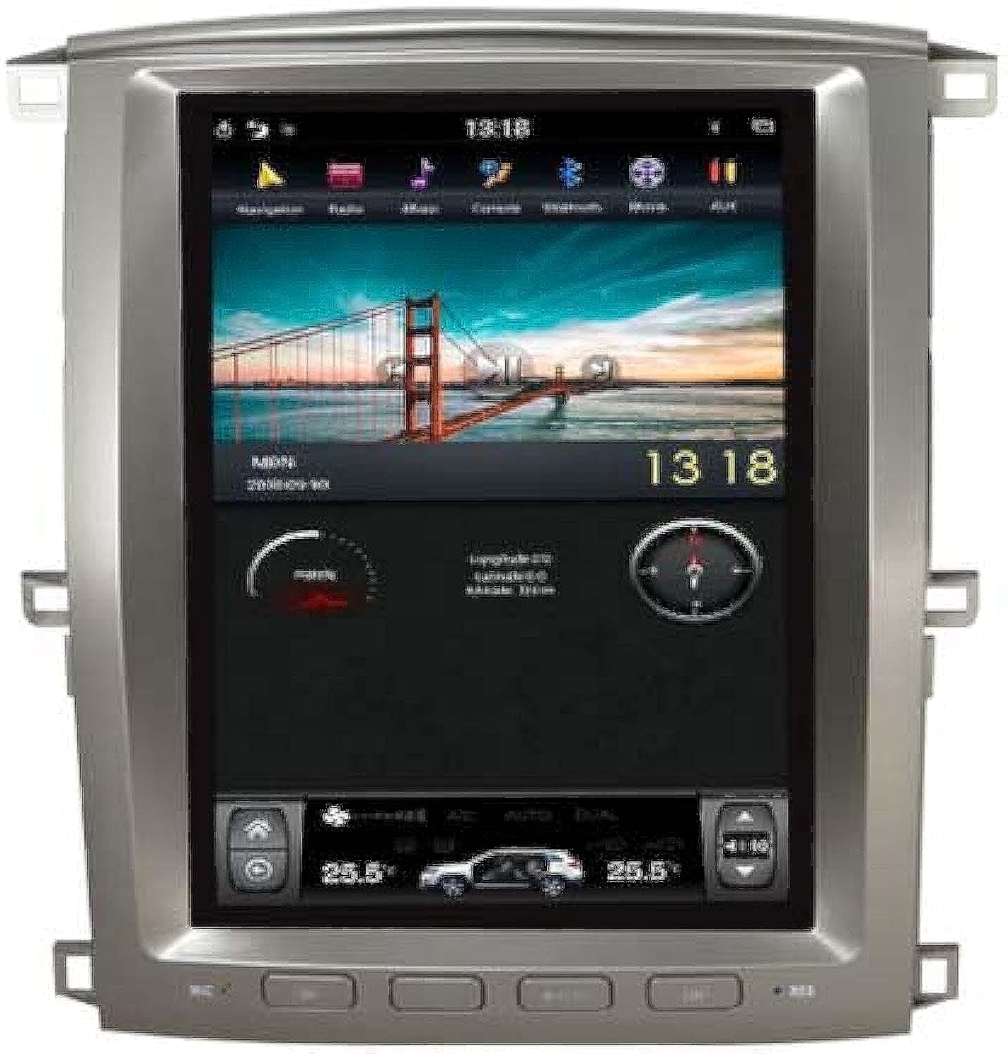 Uk master Car Stereo Screen for Toyota Land Cruiser 2003-07 | Full option