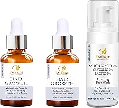 Hair Growth Serum With Redensyl, Anagain, Baicapil, Procapil, Capixyl For Unisex, Redensyl Hair Growth Serum With 2% Salicylic Acid Foaming Facewash