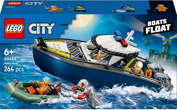 LEGO City Polis Teknesi Takibi 60456