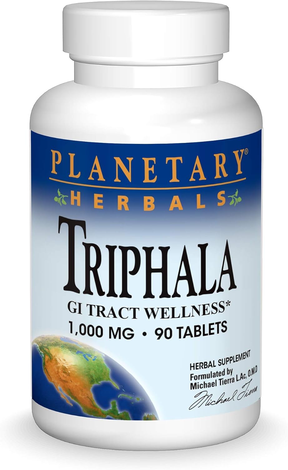Planetary Herbals Triphala 1000mg - 90 Tablets : Health & Household