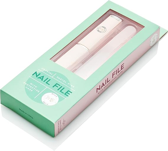 Malva Belle Best Crystal Glass Nail File Long Lasting Double Sided