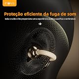 Fones de Ouvido Bluetooth, INAVA, Fone de Ouvido Esportivo com Clipe de Concha, 72 Horas de Bateria, Design Confortável para Ouvidos Pequenos e Quem Usa Óculos, Exercício, treinamento físico (Branco) — imagem 5