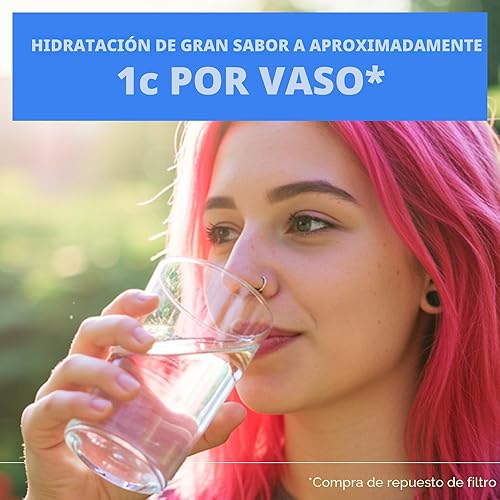 Miniatura 5 de Jarra de filtro de agua Brita grande para agua del grifo y potable con indicador de cambio SmartLight, incluye 1 filtro estándar, libre de BPA, dura