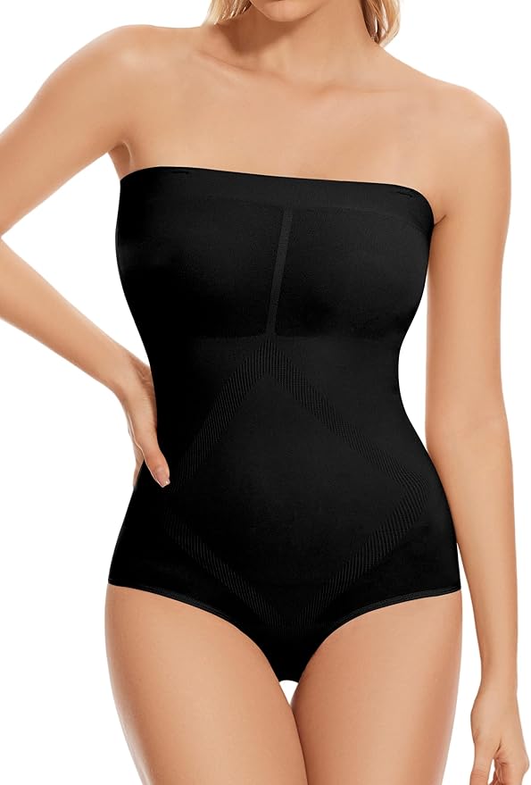 Body Shaper Controllo Pancellaio Donna Senza Cuscinetti Senza - Foto 8