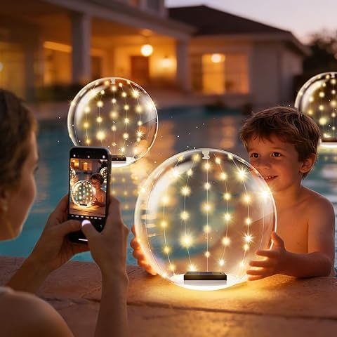 BITIWEND Solar Floating Pool Lights