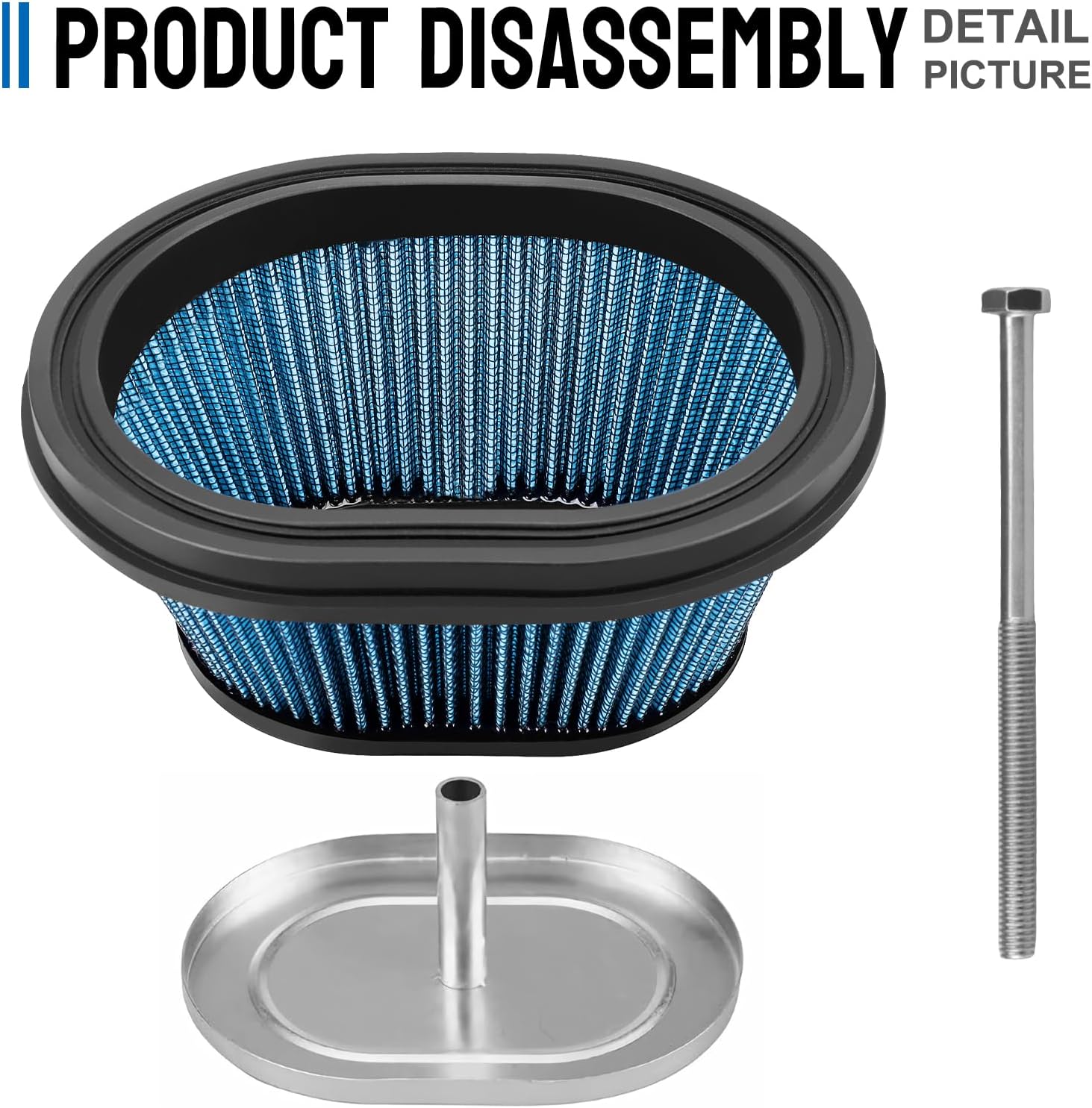 BLASTER 200 Air Filter for Yamaha YFS200 Breeze 125 YFA125 Grizzly 125 YFM125 Raptor 250 125 YFM250R Custom Graphics Special Edition Compatible 2XJ144510000