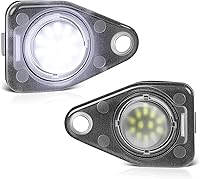 Vista 9 de D-Lumina Conjunto de lámpara LED para placa de matrícula compatible con Dodge Charger Challenger Chrysler 300 Pacifica y Compass 2015-2023