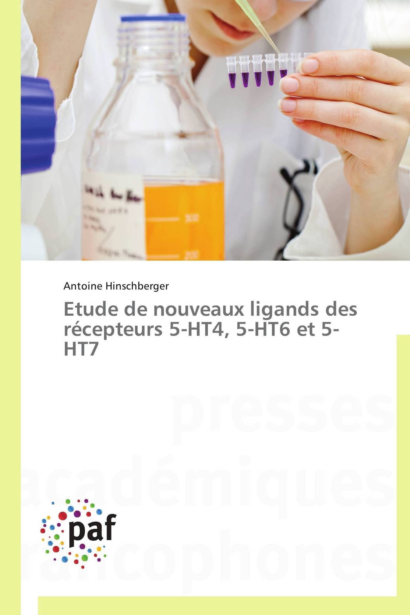Etude de nouveaux ligands des récepteurs 5-HT4, 5-HT6 et 5-HT7 (Omn.Pres.Franc.)