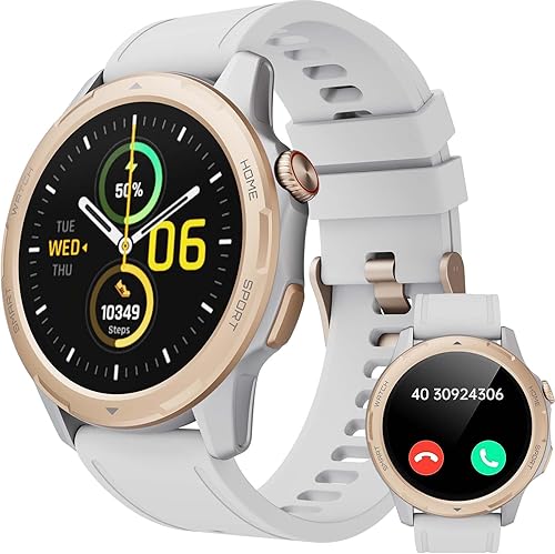 Reloj inteligente con recepción y marcación, rastreador de actividad física, resistente al agua, para teléfonos Android e iOS, pantalla táctil HD de