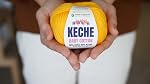Keche Coton bébé, 60% Coton 40% Fil acrylique, Fil de coton doux pour le crochet et tricoter, fils d'amiguri 1 Échevins/balais 1.76 Oz (50g) / 180 Autres (165m) - Vert foncé