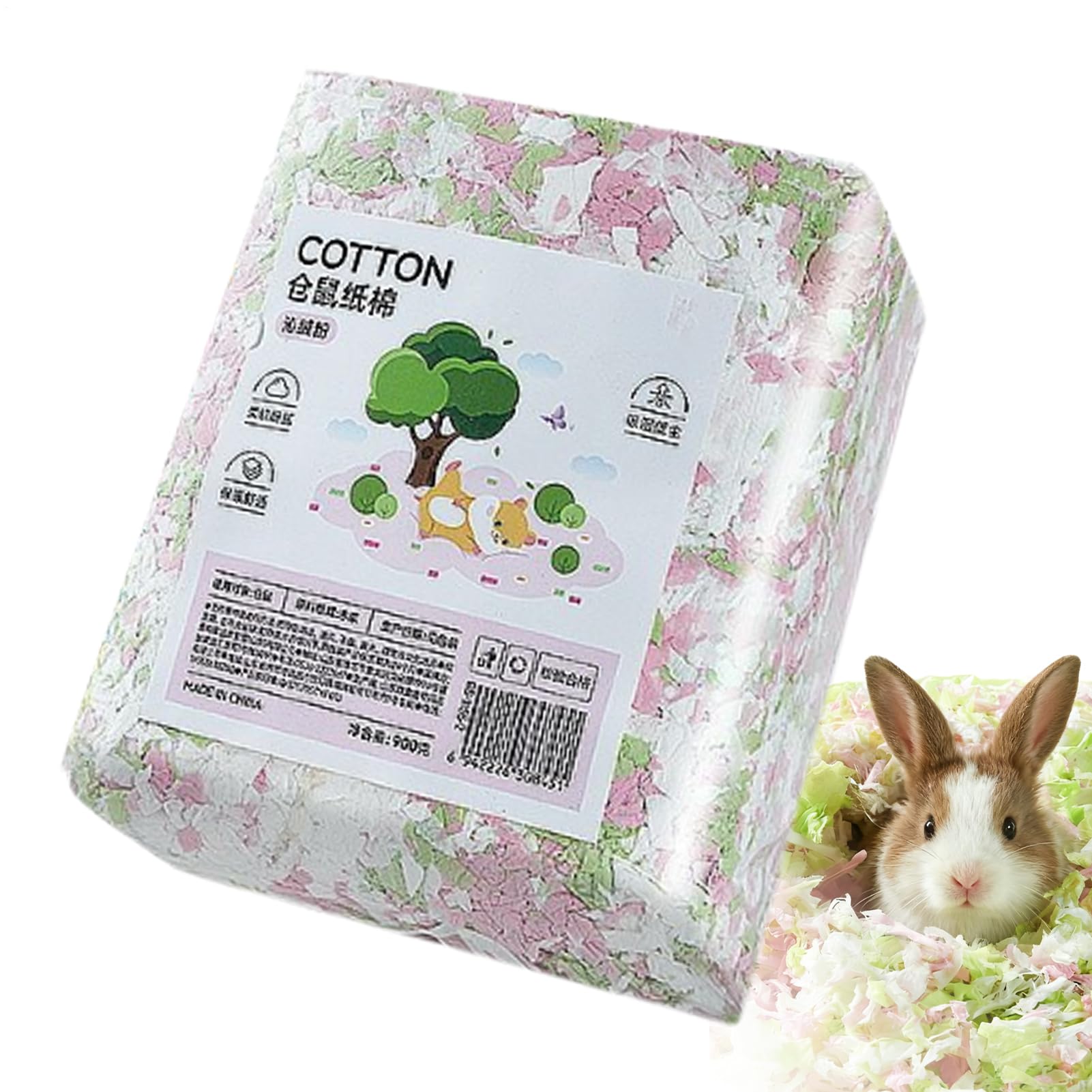Litière douce pour lapin poulet chinchilla et gerbille domestique