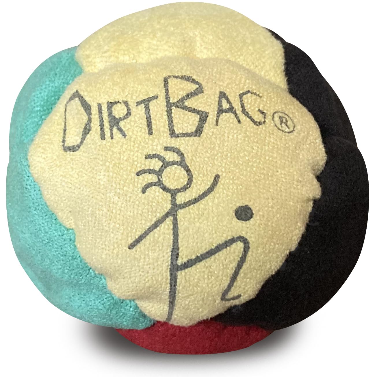DIRTBAG Classic Footbag, Handmade, Pro-Grade Durability, Premium Quality, Original Design, Vibrant Color