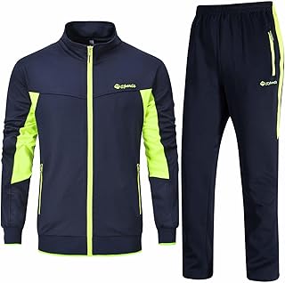 Men's Tracksuit Sweatsuits 2 Piece Set Athletic Jogging Gym Activewear Sweat Track Suits Sets