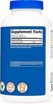 Nutricost Zinc Gluconate 240 Vegetarian Capsules (50mg) Gluten-Free | GMO-Free
