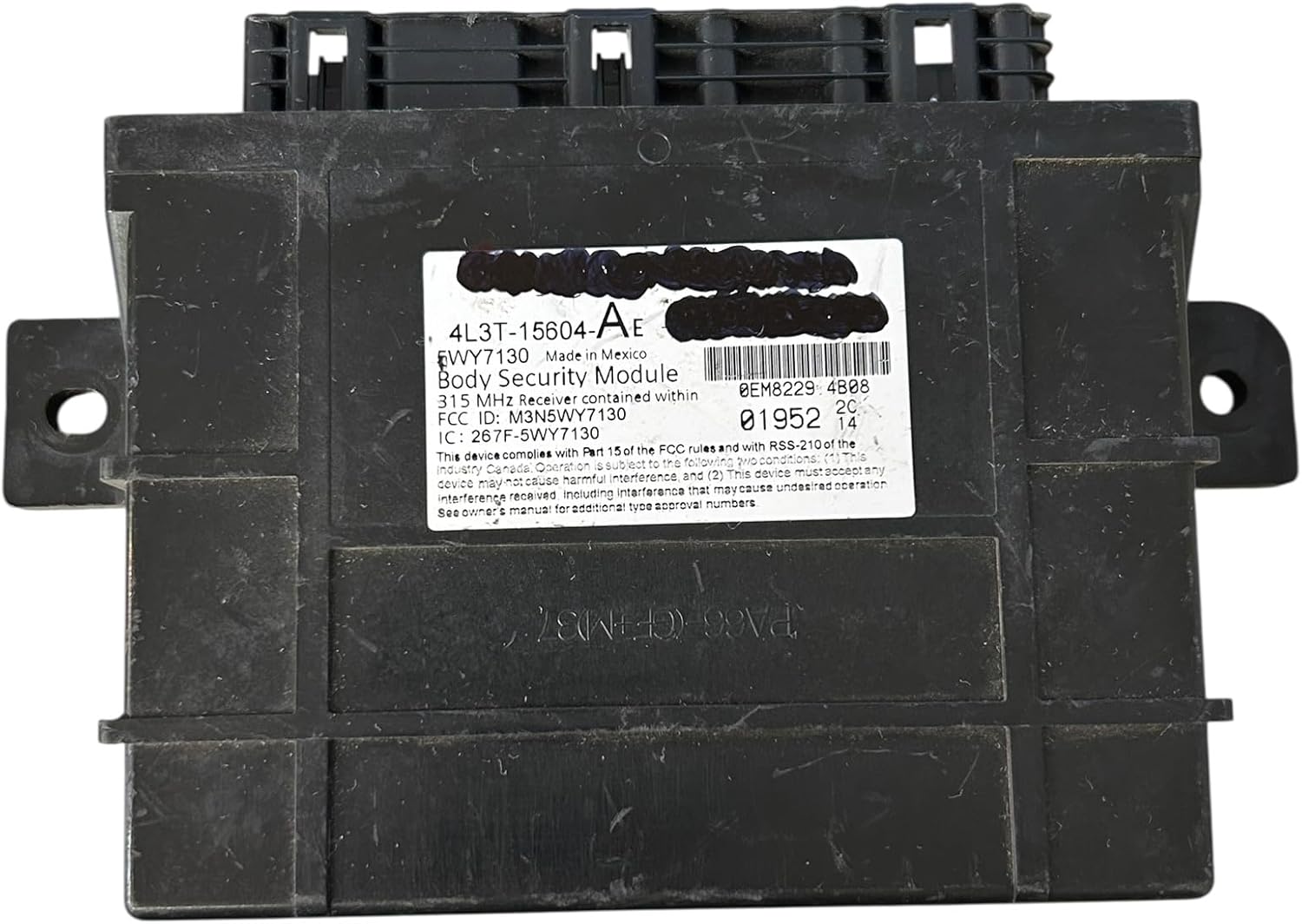 2004-5005-2006 Compatible with Ford F150 Theft Locking Module OEM 4L3T-15604-AE Used May Need to Be Programmed