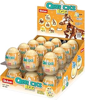 Sluban Q BRICKS EGG- Mammal (24PCS) M38-B0968