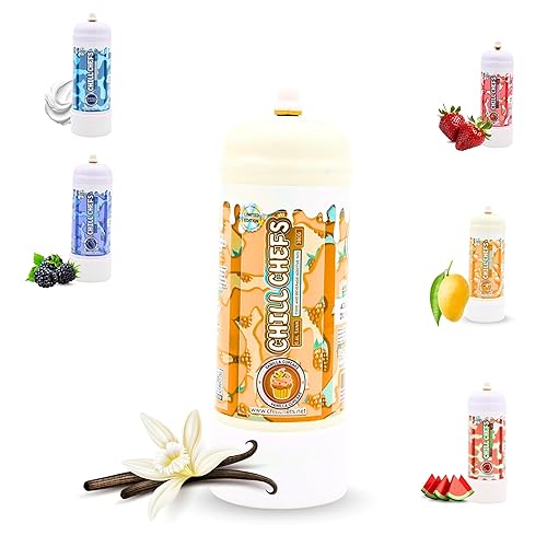 Cargadores de crema batida, cartuchos de cargador de crema profesional para hornear, postres, máquina de crema batida, ingredientes para bebidas