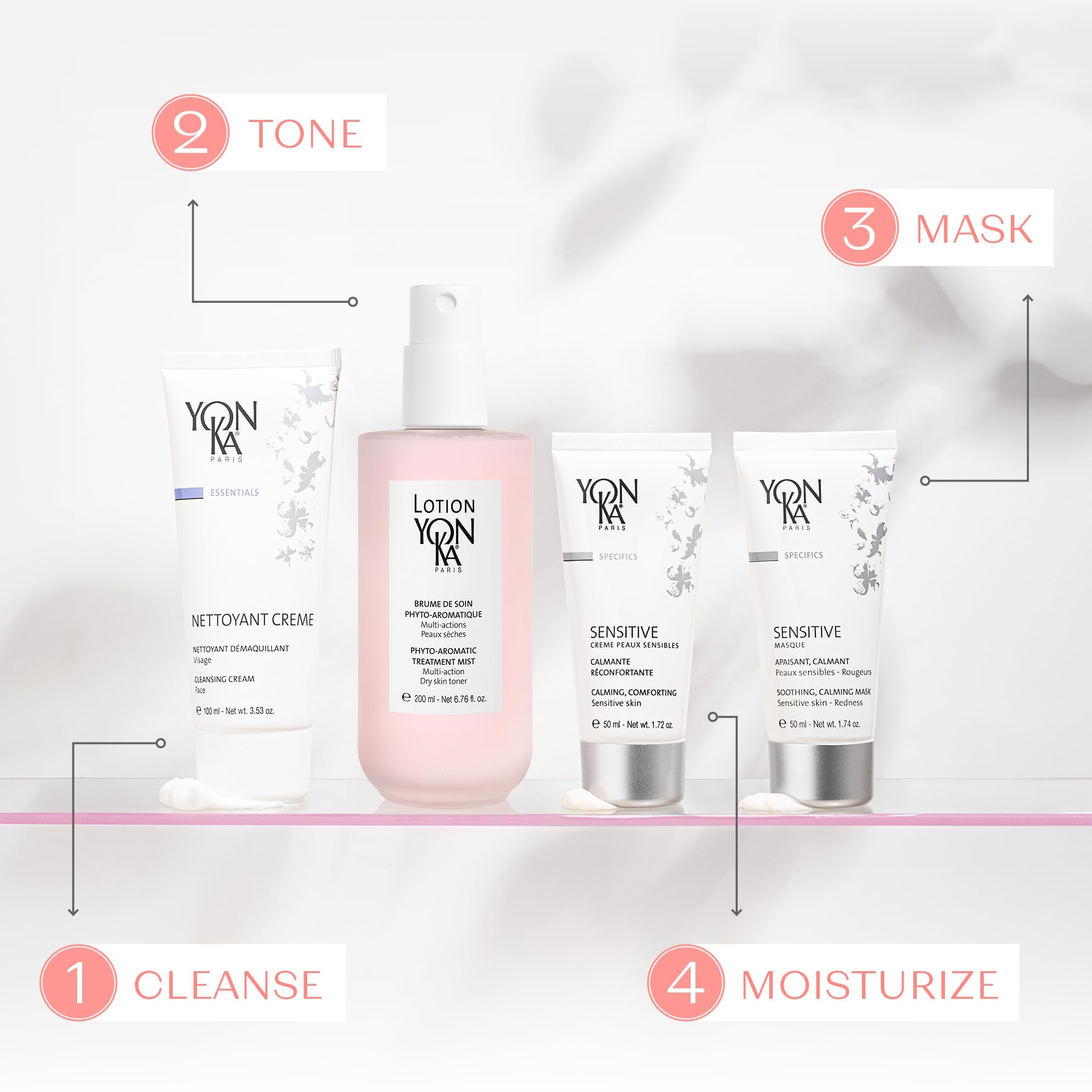 Yonka - Maschera sensibile per maschera unisex, 49,3 g