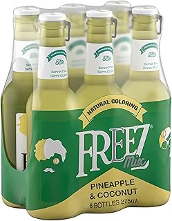 Mix - Pineapple & Coconut - Non Alcoholic - Carbonated Soda Flavored Cold Drink - 275Ml Each - Pack Of 6