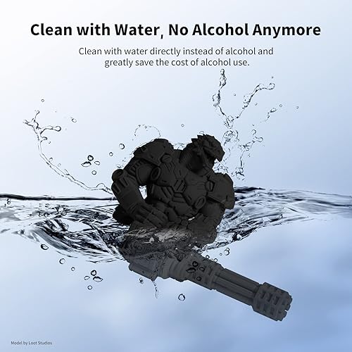 Vista 58 de ANYCUBIC Resina de impresora 3D 2.0 mejorada lavable al agua, resina 3D de alta precisión de 405 nm, resina de fotopolímero de baja contracción