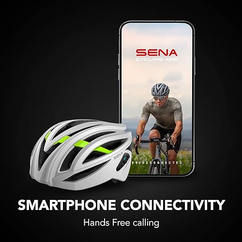 Miniatura 6 de Sena R2  R2 EVO  R2X Smart Bluetooth Communications Road Cycling Helmet Blanco mate, Negro mate, Matte Gray