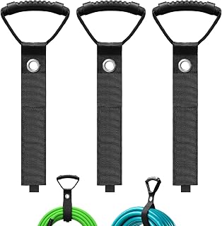 Swingers Extension Cord Holder, 28" Heavy-Duty Storage Straps with 3 Pack