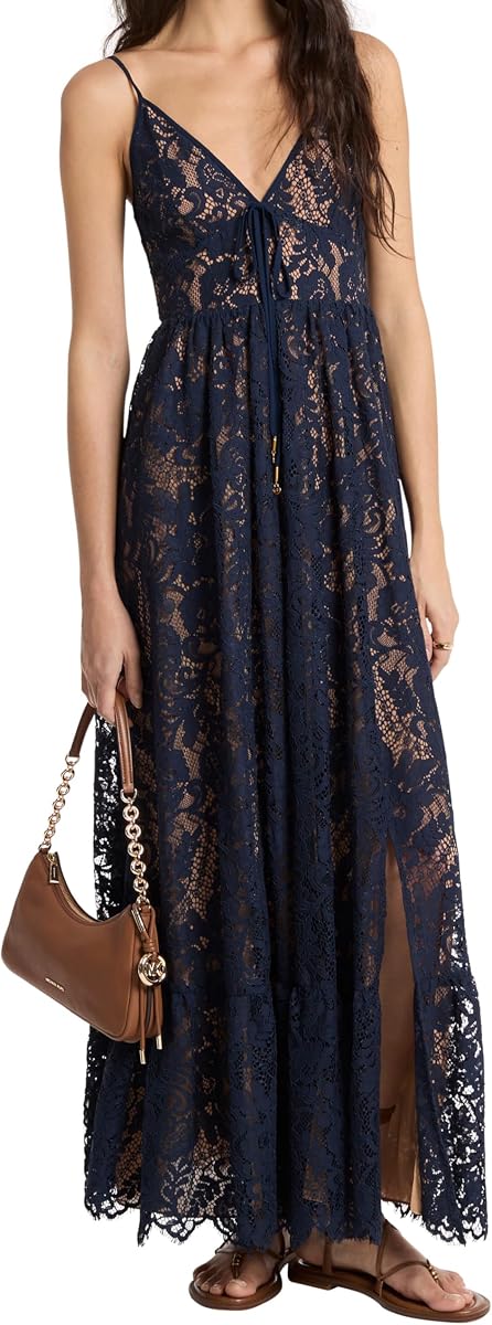 Michael Kors Women's Corded Lace Maxi Dress