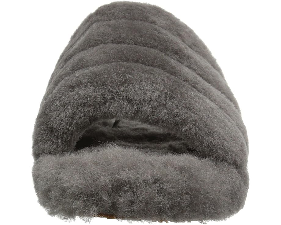 UGG Kids Fluff Yeah Slide (Little Kid/Big Kid) - Front View