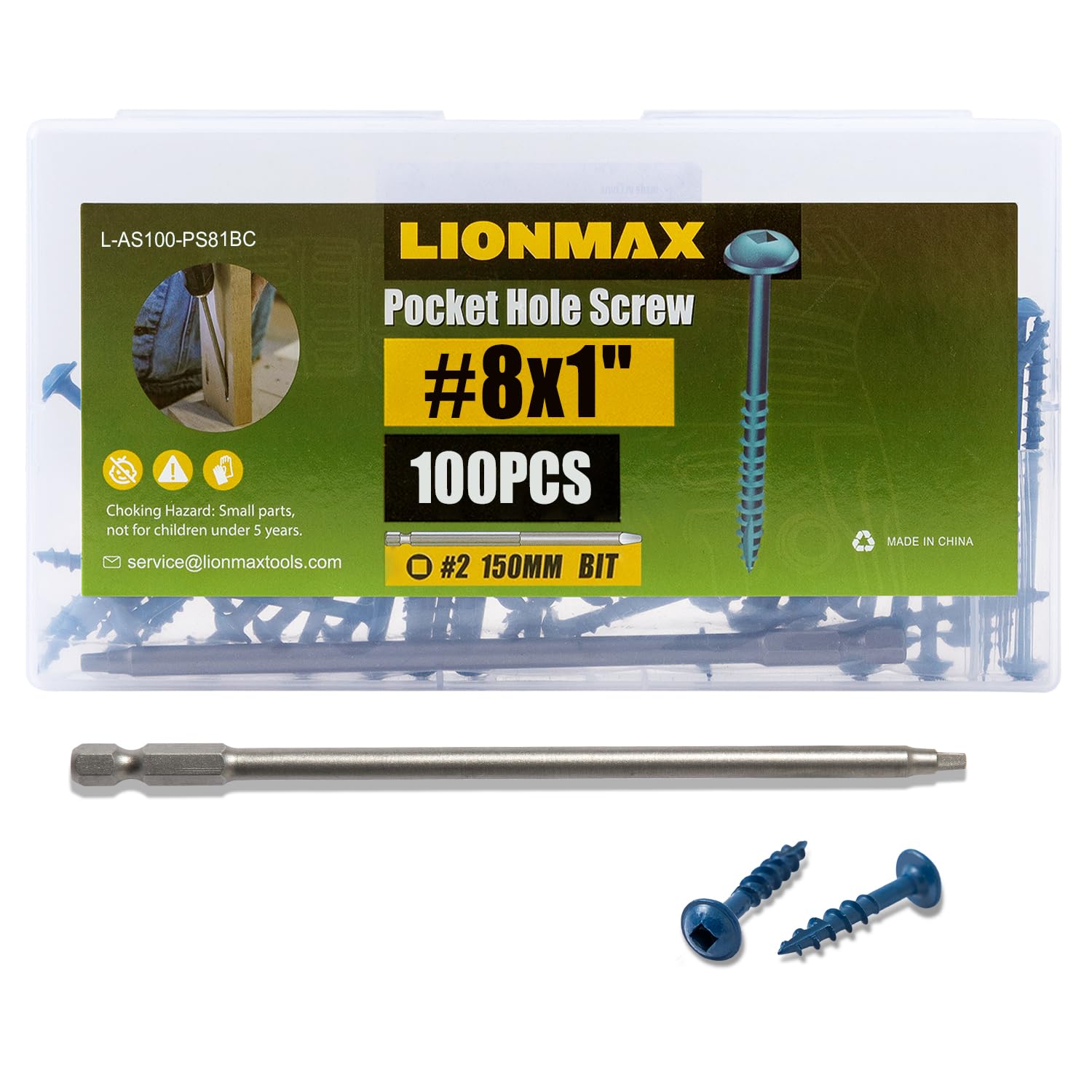 LIONMAX 285 PCS Pocket Hole Screws Kit with Drive Comoros Ubuy