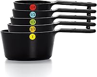 OXO Good Grips 6-Piece Measuring Cups Set - Snap-Together Storage, Color-Coded, Dishwasher Safe