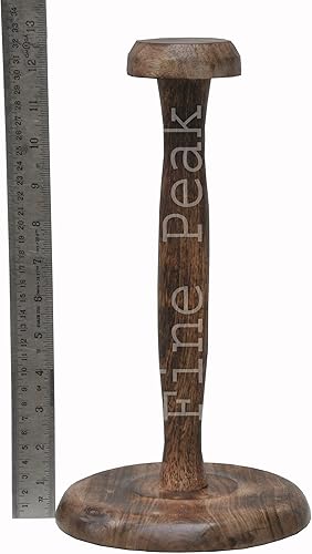 Miniatura 2 de Soporte de madera para casco medieval Soporte de madera plegable para casco Soporte de máscara Soporte de máscara de sombrero Soporte de exhibición