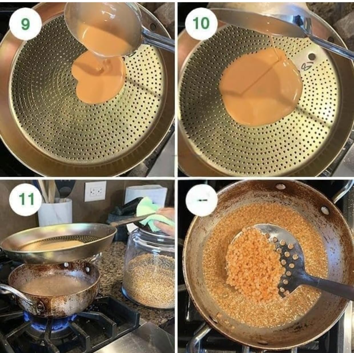 Small Home Size use motichoor laddu Iron jhara motichoor laddu Sweets jhara/Sieve Strainer Best use Home Mini Size 6x12 Original motichoor boondi Strainer Hole Size no 1 Iron Utensils 1pc 1