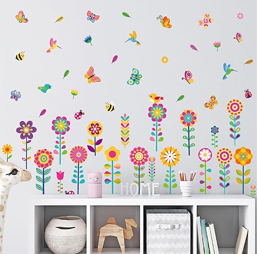 Miniatura 1 de Calcomanías de pared de cactus bohemios, plantas verdes de cactus tropicales, calcomanías de pared botánica para sala de estar, guardería, aula,