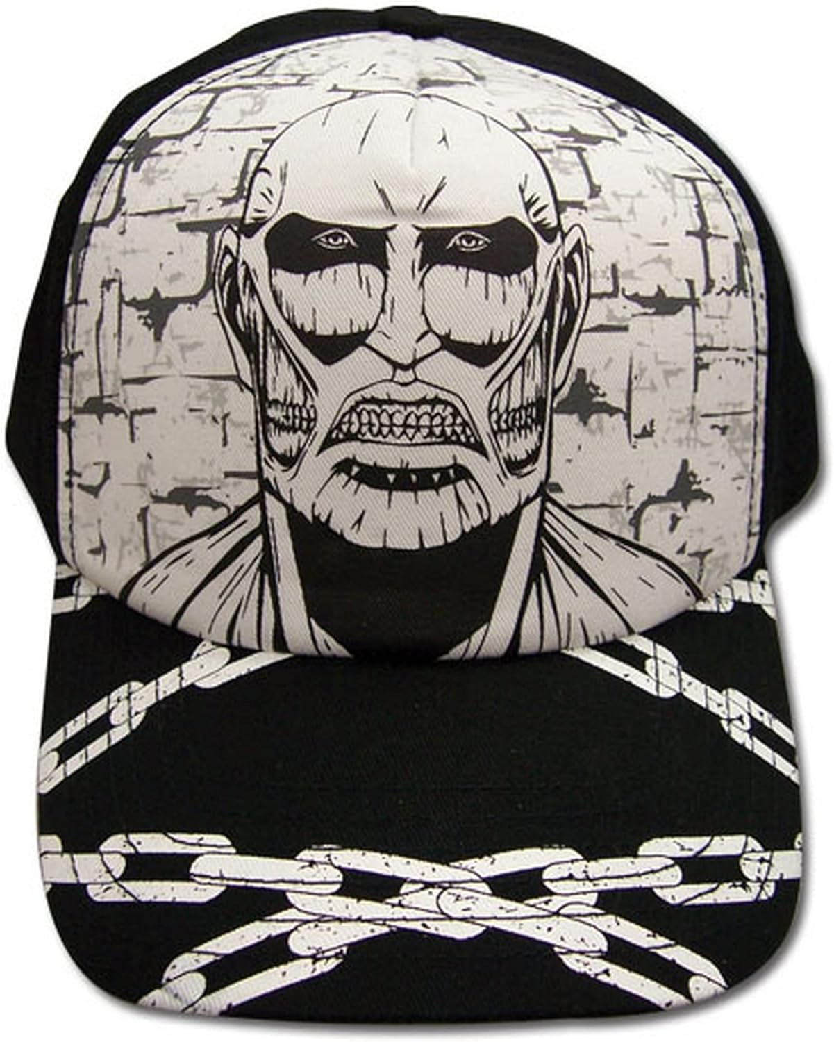 Great Eastern Entertainment Attack On Titan Cap , Black