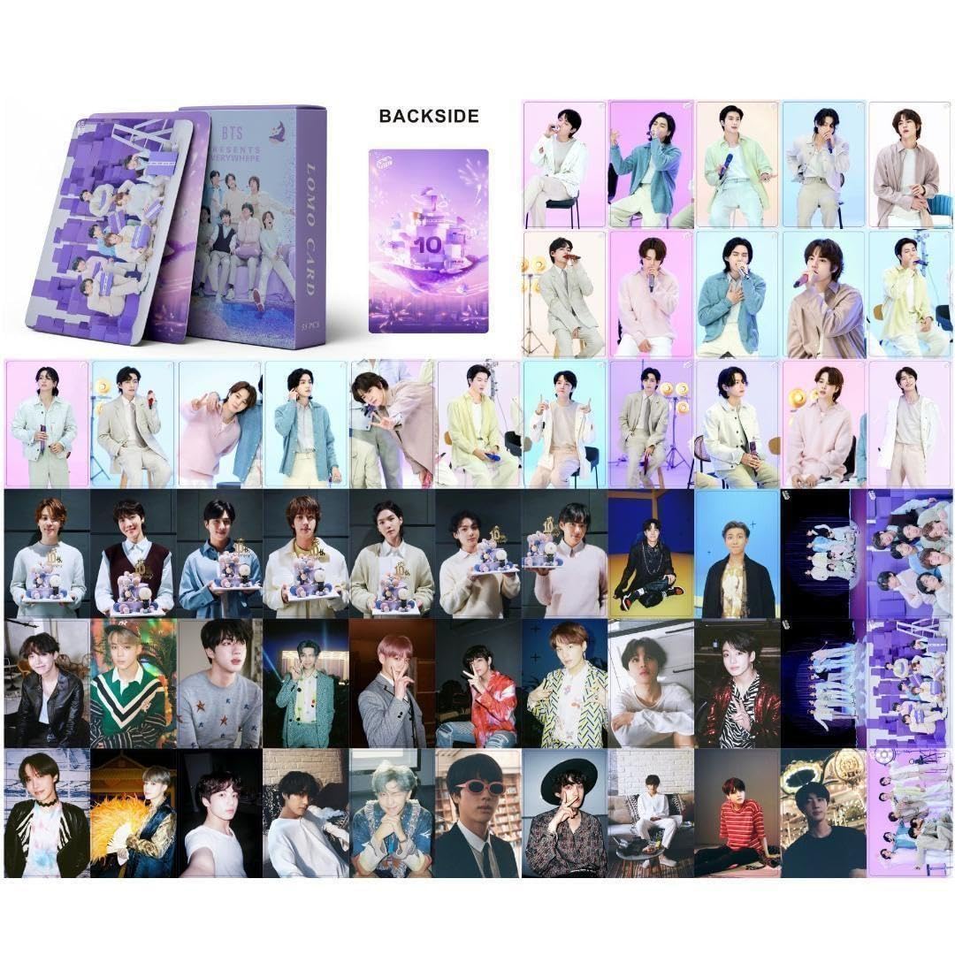 Amazon.co.jp: BTSトレカ55枚セット 10th Anniversary 2023FESTA